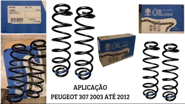Par Mola Traseira Peugeot 307 03 04 05 06 07 08 09 10 A 12